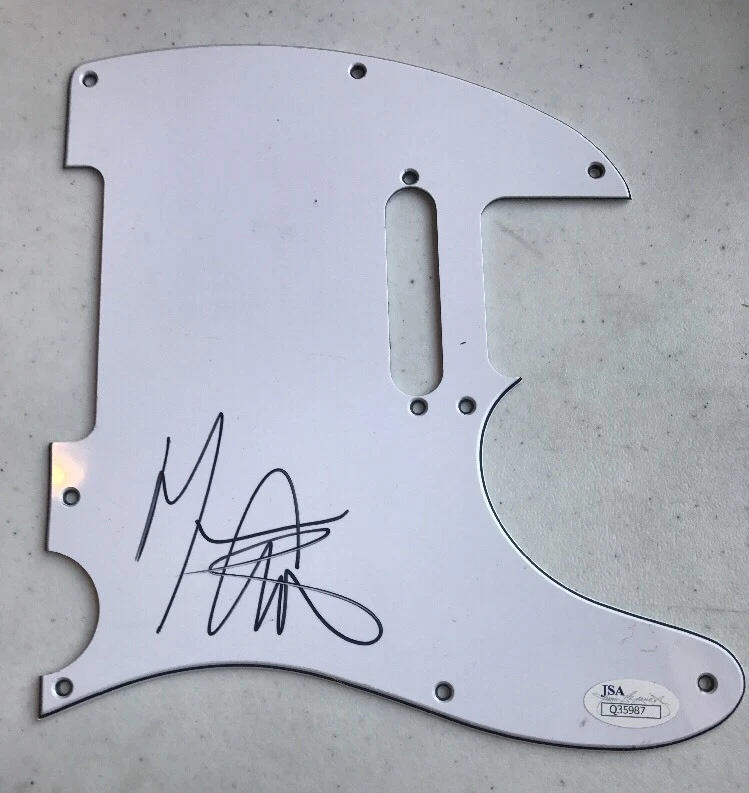 Michael Anthony Van Halen Signed PICKGUARD JSA Coa
