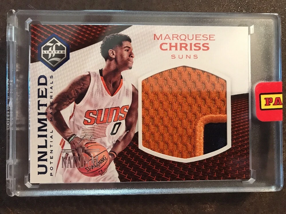 2017 The National 2016-17 Panini LIMITED MARQUESE CHRISS SICK Patch 1/1
