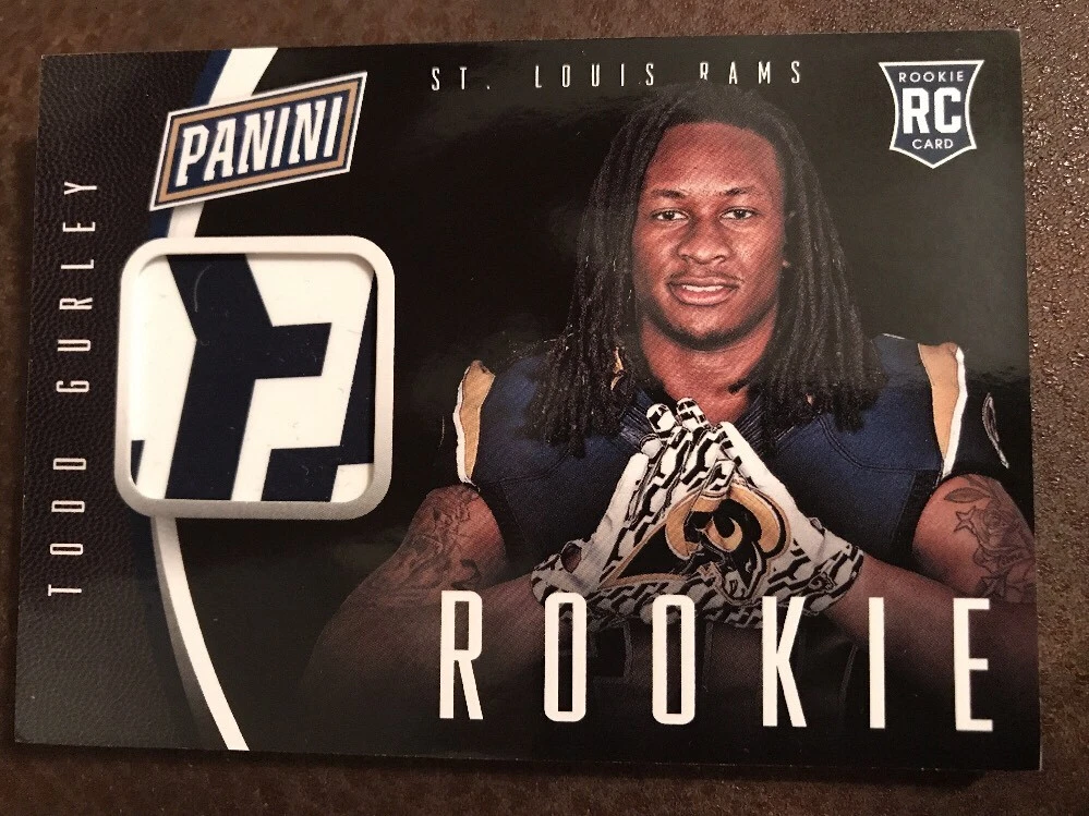 Todd Gurley 26 2015 Panini National Convention Rookie RC Glove Swatch
