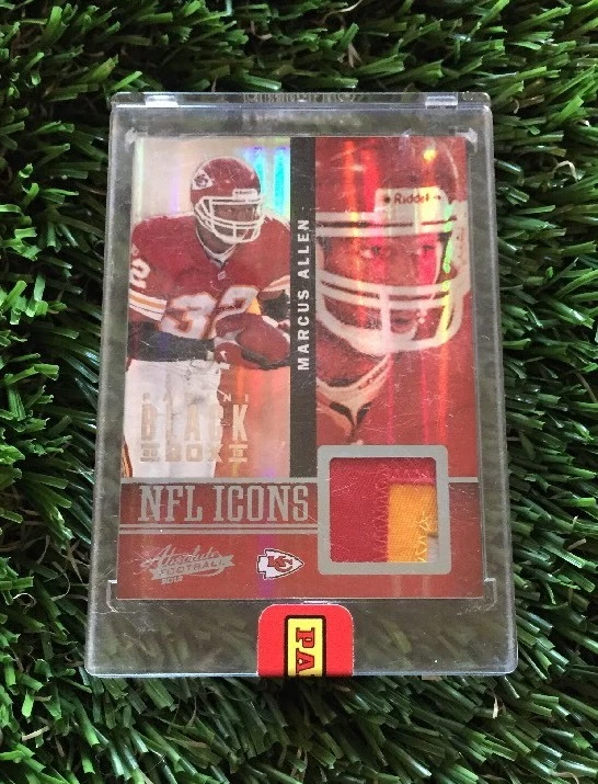 2012 ABSOLUTE NFL ICONS MARCUS ALLEN RELIC #ED 1/1 PANINI SEALED RARE
