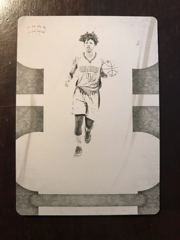 2015-16 PANINI PREFERRED ELFRID PAYTON BLACK PLATE SILHOUETTES #ED 1/1 MAGIC
