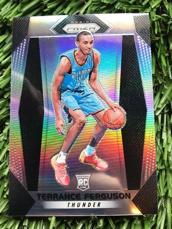 2016-17 PRIZM TERRANCE FERGUSON RC ROOKIE SILVER PRIZM REFRACTOR OKC THUNDER
