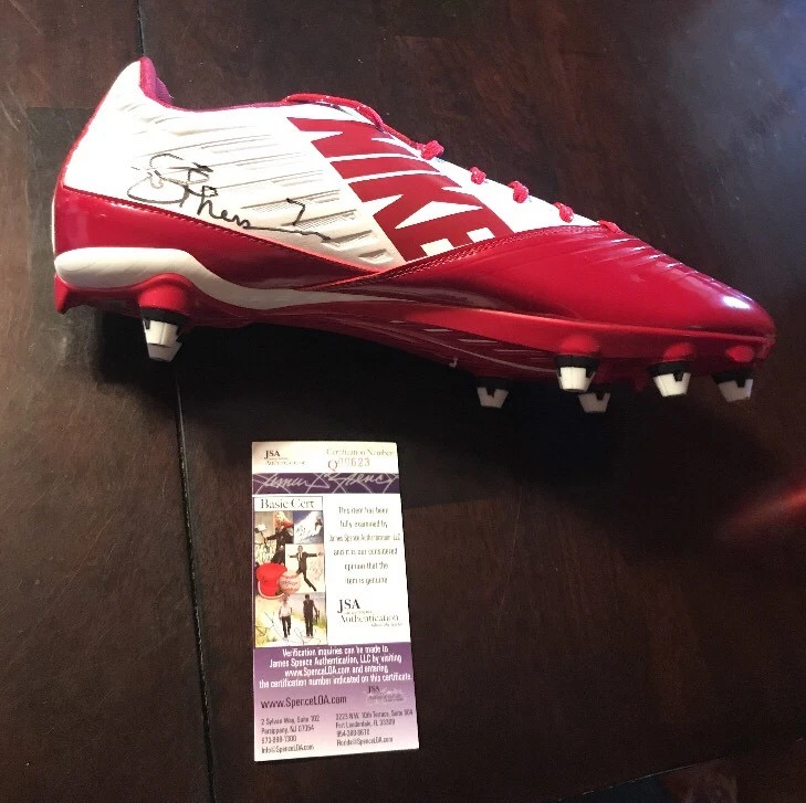 JOE THEISMANN Signed NIKE Cleat Autographed JSA/COA Q00624 REDSKINS HOF QB
