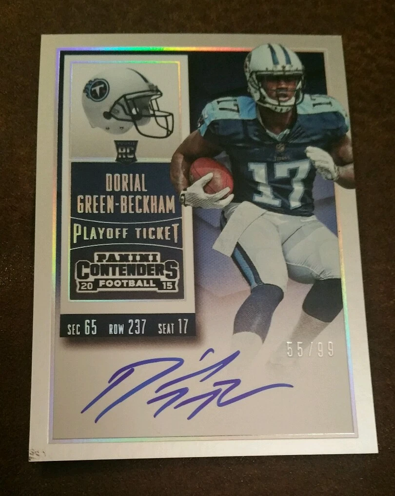 2015 Panini Contenders Dorial Green-Beckham Auto Card #213 55/99
