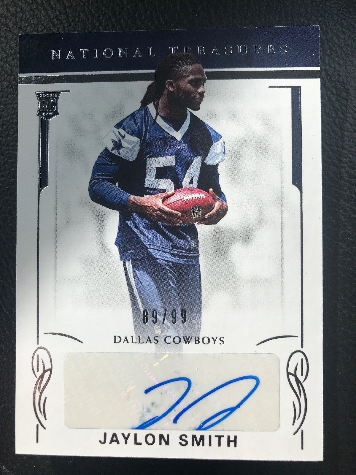 Jaylon Smith RC 2016 National Treasures Rookie AUTO SP 89/99 Dallas Cowboys
