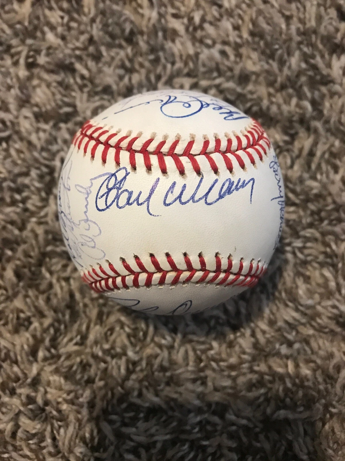 Multi-Signed Hall of Famers @ STARS 24 Signatures Baseball JSA LOA KILLEBREW
