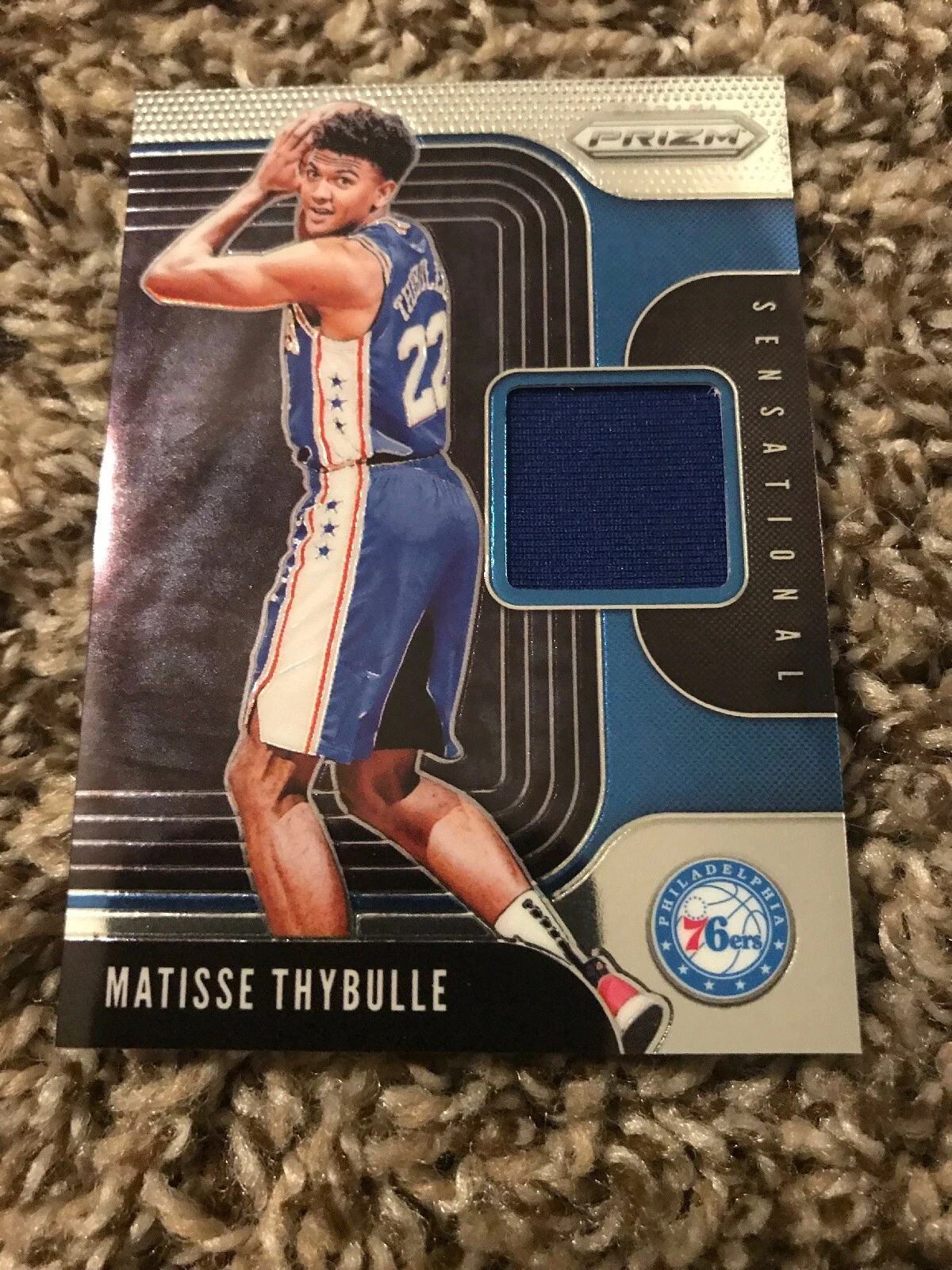2019-20 Panini Prizm NBA Matisse Thybulle Sensational Swatches Jersey Rookie RC
