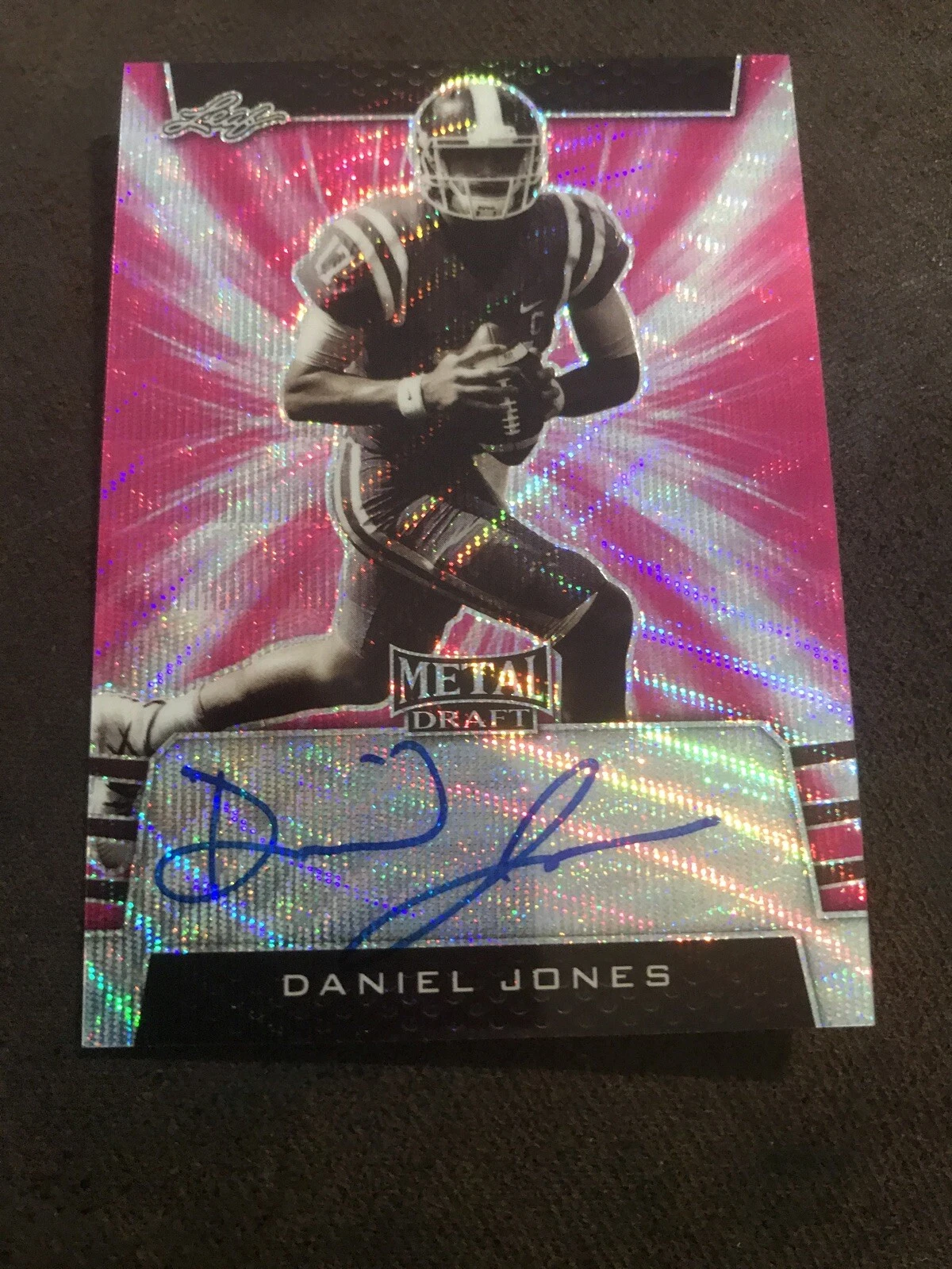 2019 Leaf Metal Draft Daniel Jones Auto RC 9/10 ?
