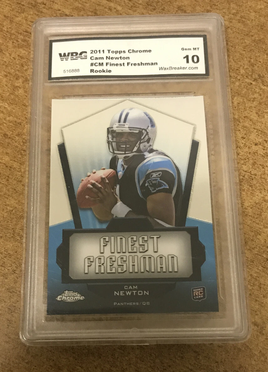 Cam Newton 2011 Topps Chrome Finest Freshmen Rookie Card RC Gem Mt 10 READ
