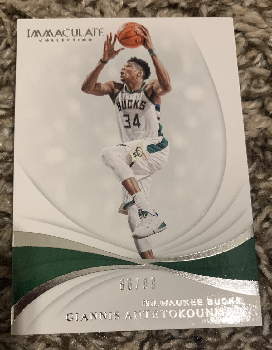 2018-19 Panini Immaculate Giannis Antetokounmpo 86/99 Sp
