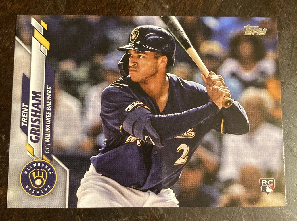 2020 Topps Series 1 - Trent Grisham - #9 Advanced Stats Variation #d /300 RC
