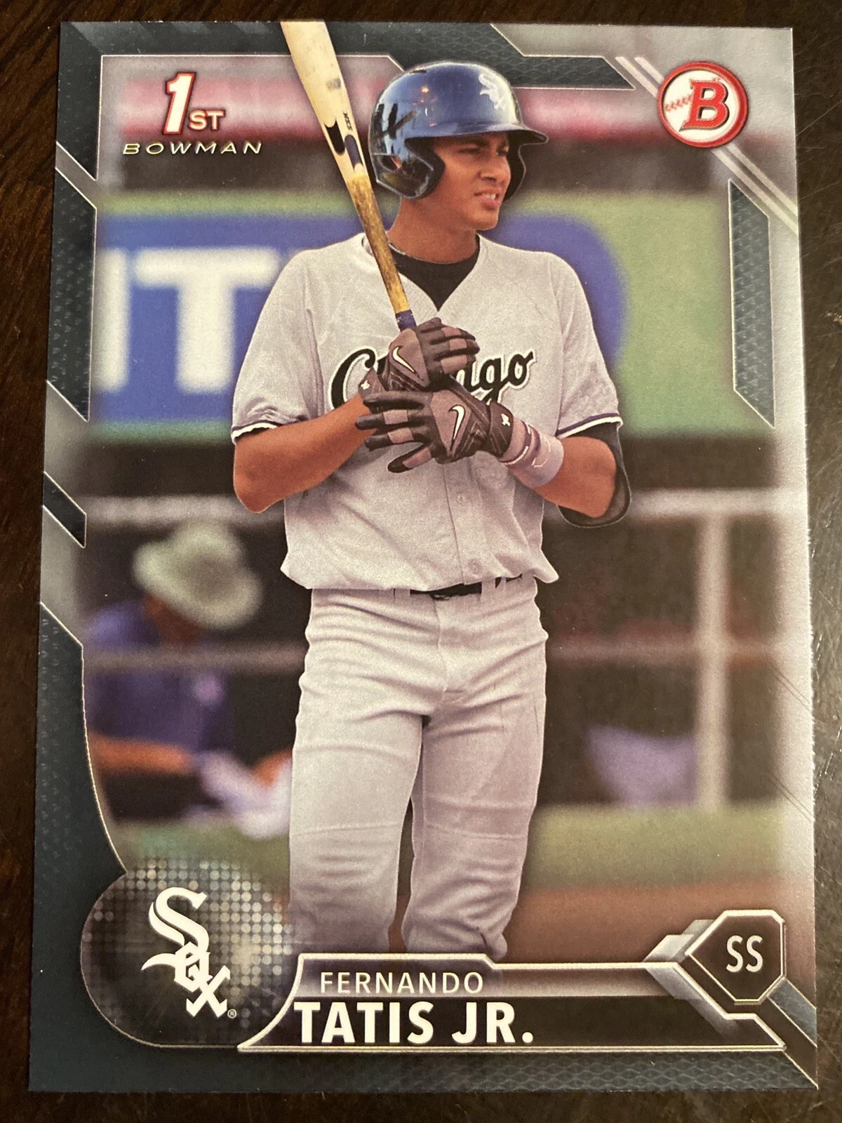 2016 Bowman Chrome FERNANDO TATIS JR #BP17 SILVER Paper RC SP?
