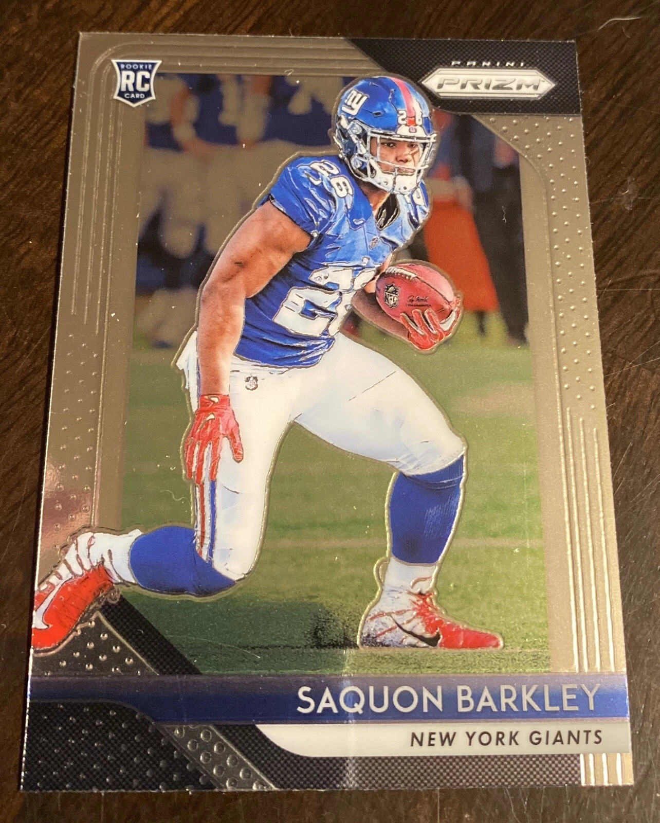 2018 Panini Prizm SAQUON BARKLEY Rookie RC #202 New York Giants ?HOT?C

