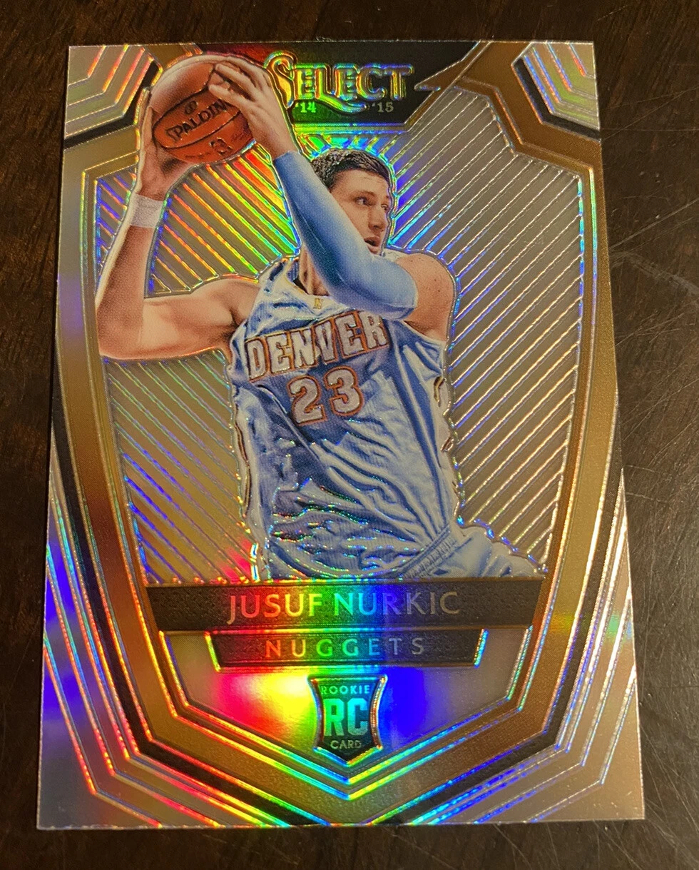 2014-15 Panini Select Jusuf Nurkic Silver Prizm Rookie RC #186 Blazers
