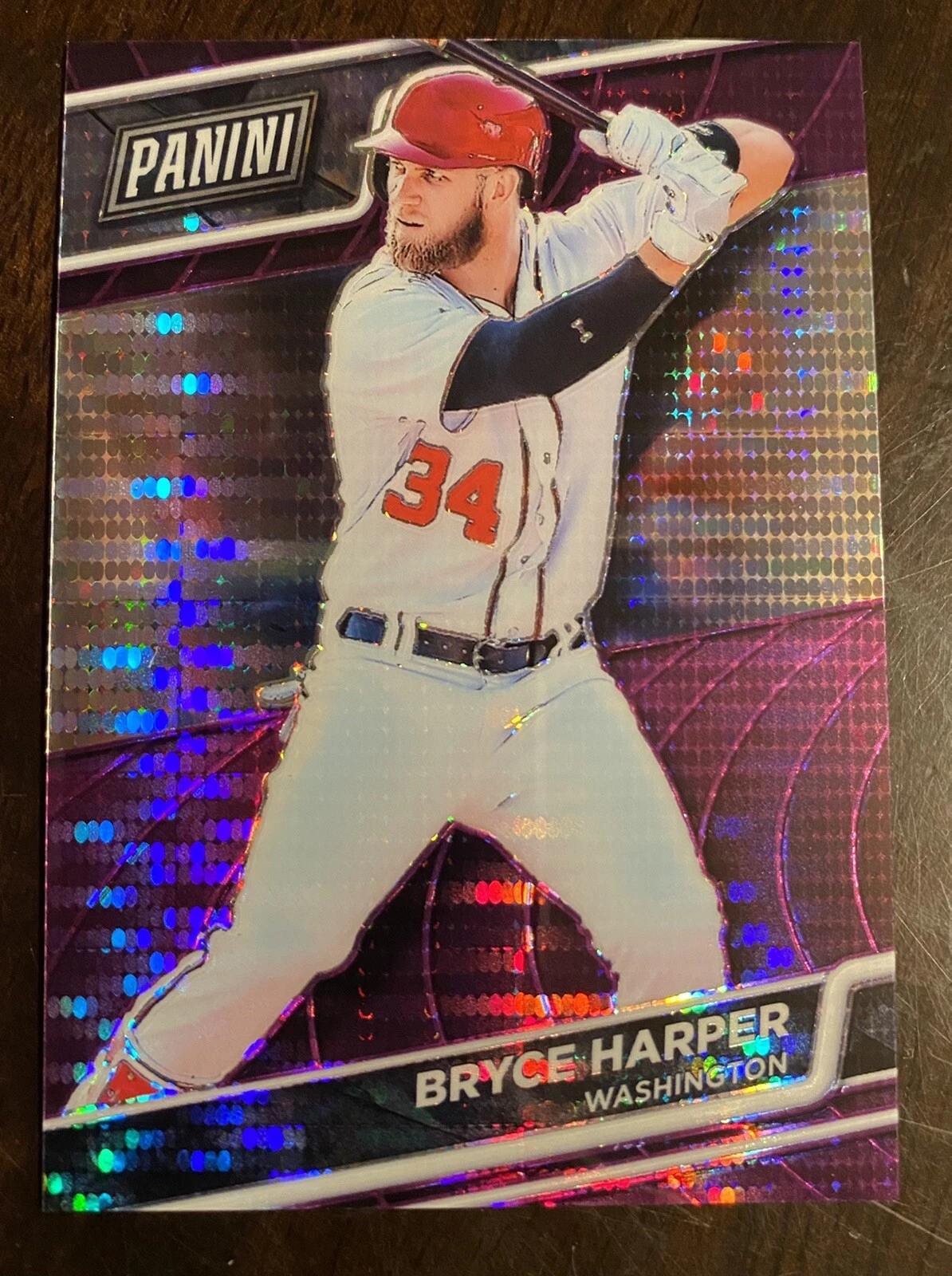BRYCE HARPER 2016 Panini National NSCC VIP Gold Pack Purple Pulsar #ED /50
