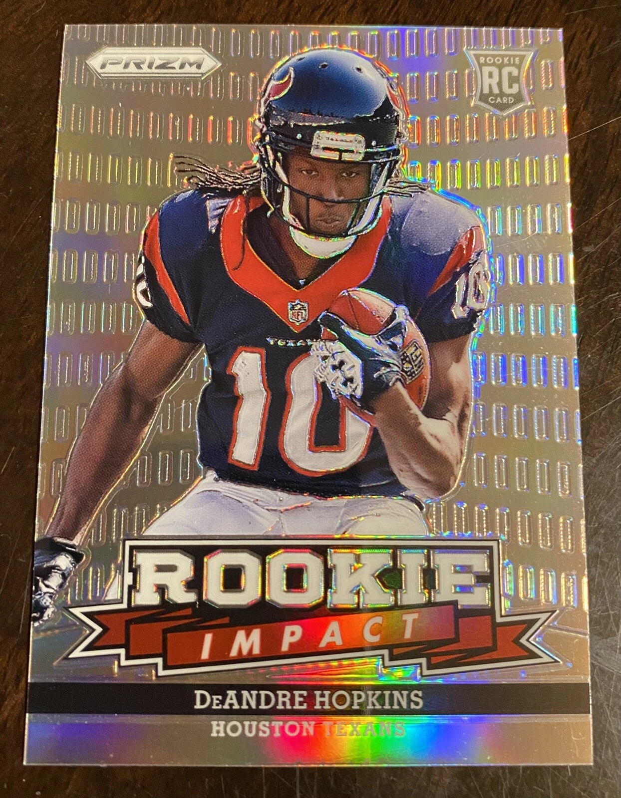 2013 DeAndre Hopkins Prizm Rookie Impact Silver Refractor RC
