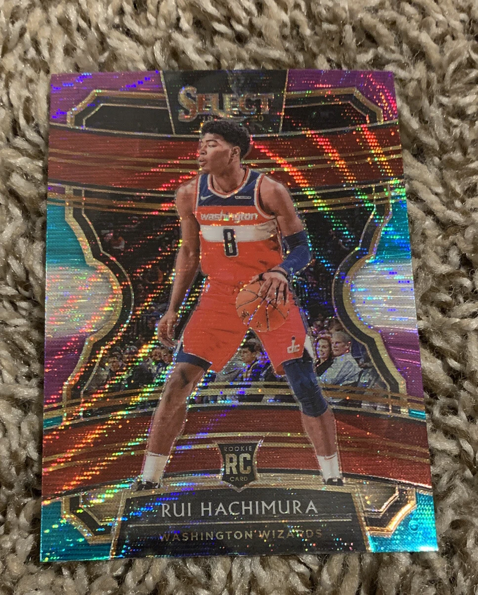 Rui Hachimura RC Tricolor Prizm 2019-20 Select Washington Wizards
