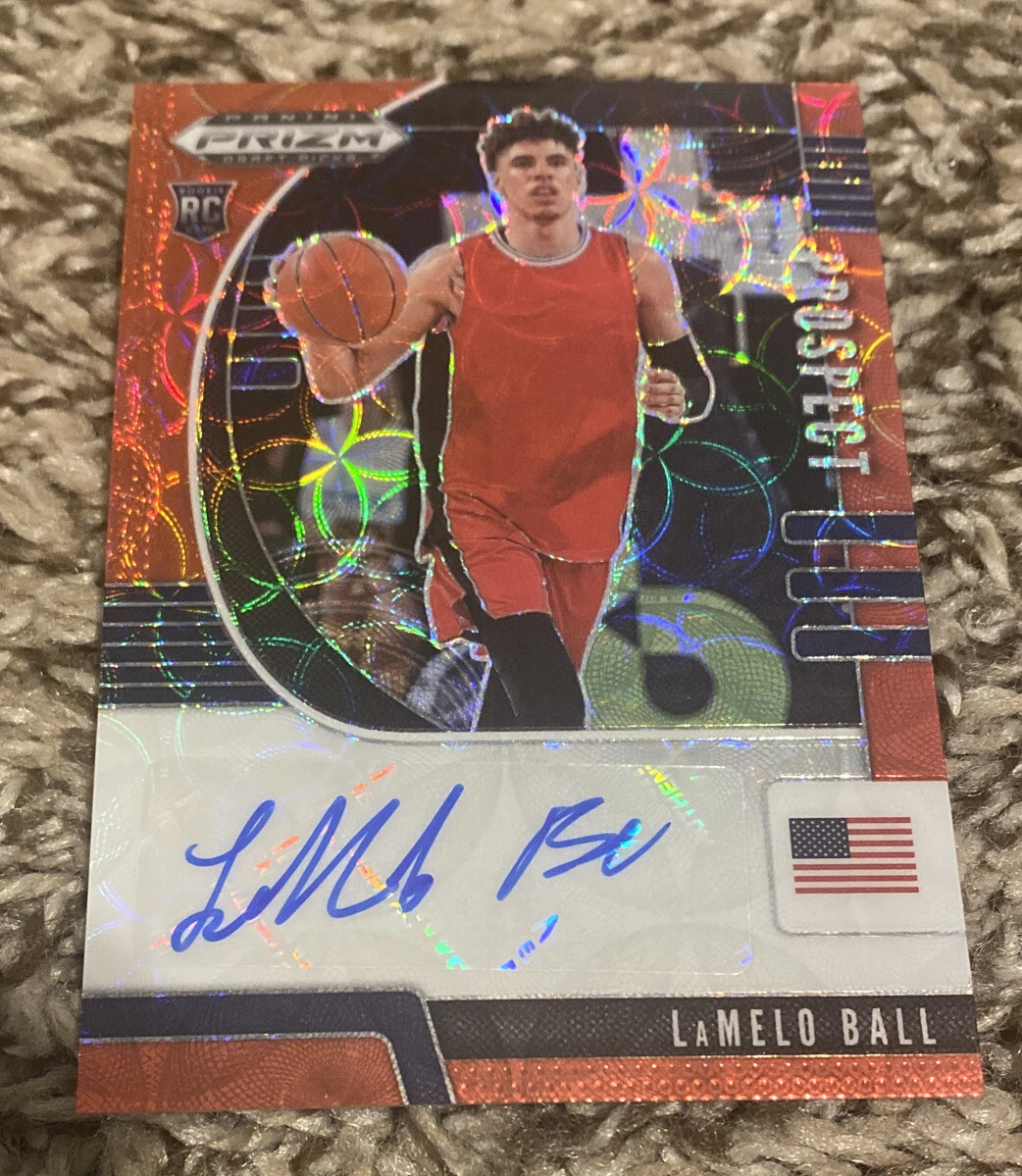 LAMELO BALL PRIZM RED CHOICE AUTO ROOKIE CARD 86/88 HOT ?
