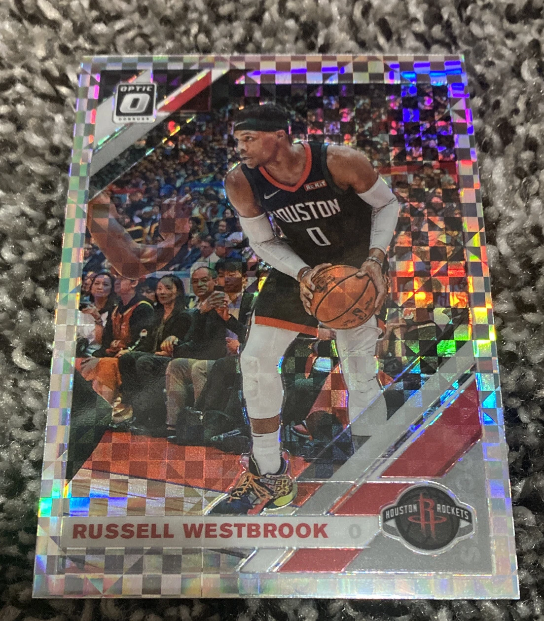 2019-20 Panini Donruss Optic Russell Westbrook Checkerboard SSP Prizm
