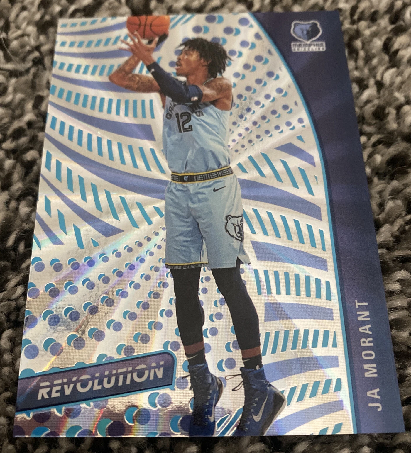 2020-21 Revolution Ja Morant Sunburst Parallel #75/75 EBAY 1/1 Grizzlies
