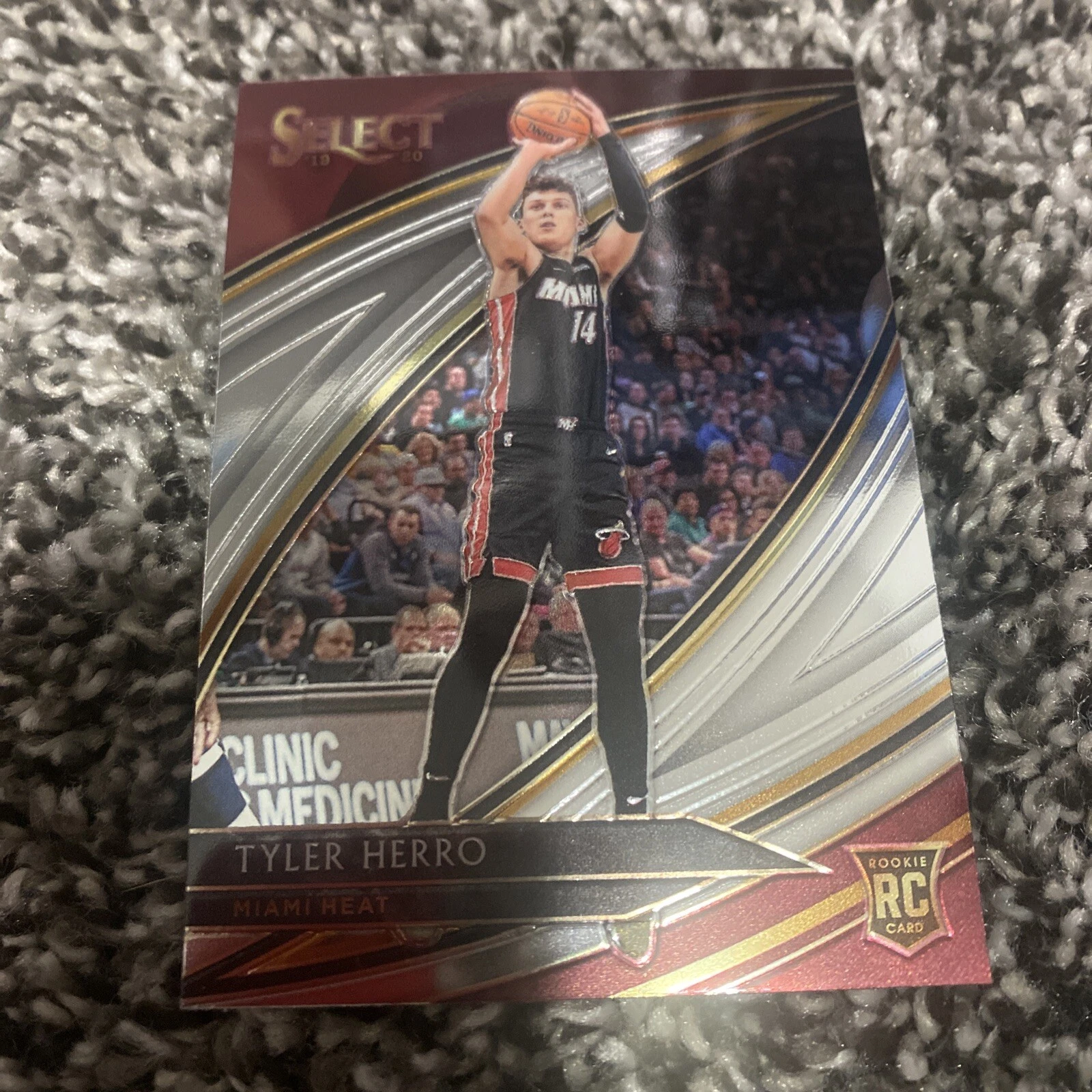 2019-20 Panini Select Rookie Tyler Herro Miami Heat Courtside
