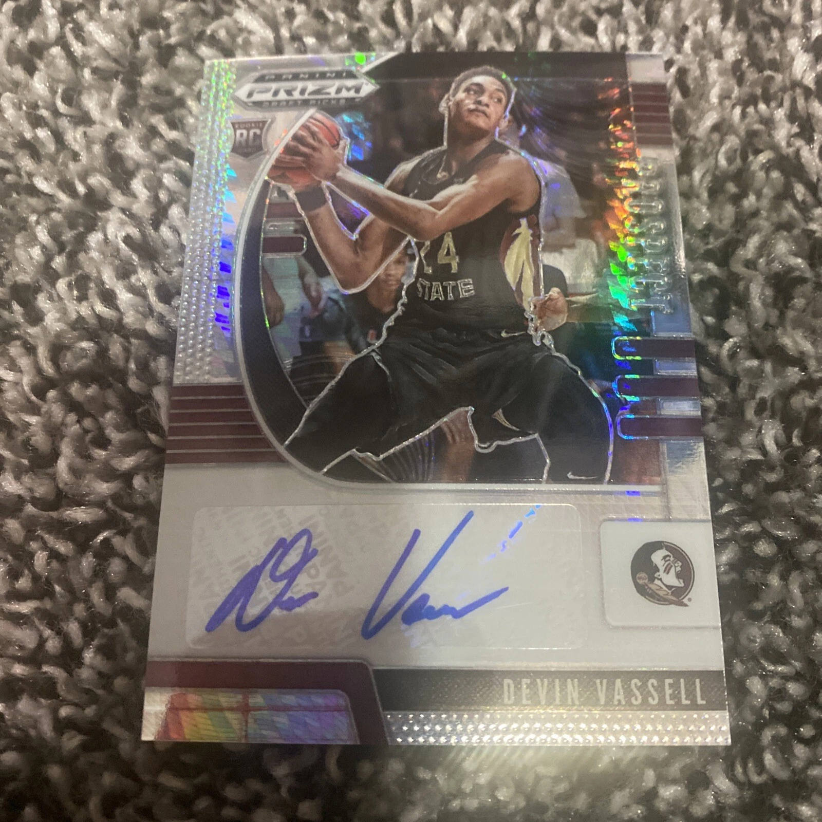 Devin Vassell Prospect Auto Hyper Prizm 2020 Panini Prizm Draft Picks
