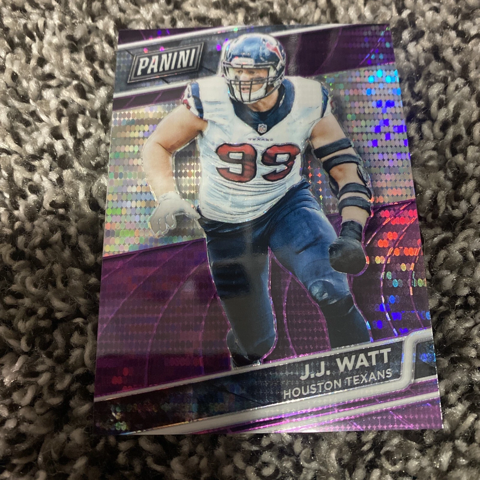 2016 Panini The National Gold Pack Pulsar Prizm JJ Watt Houston Texans 23/50

