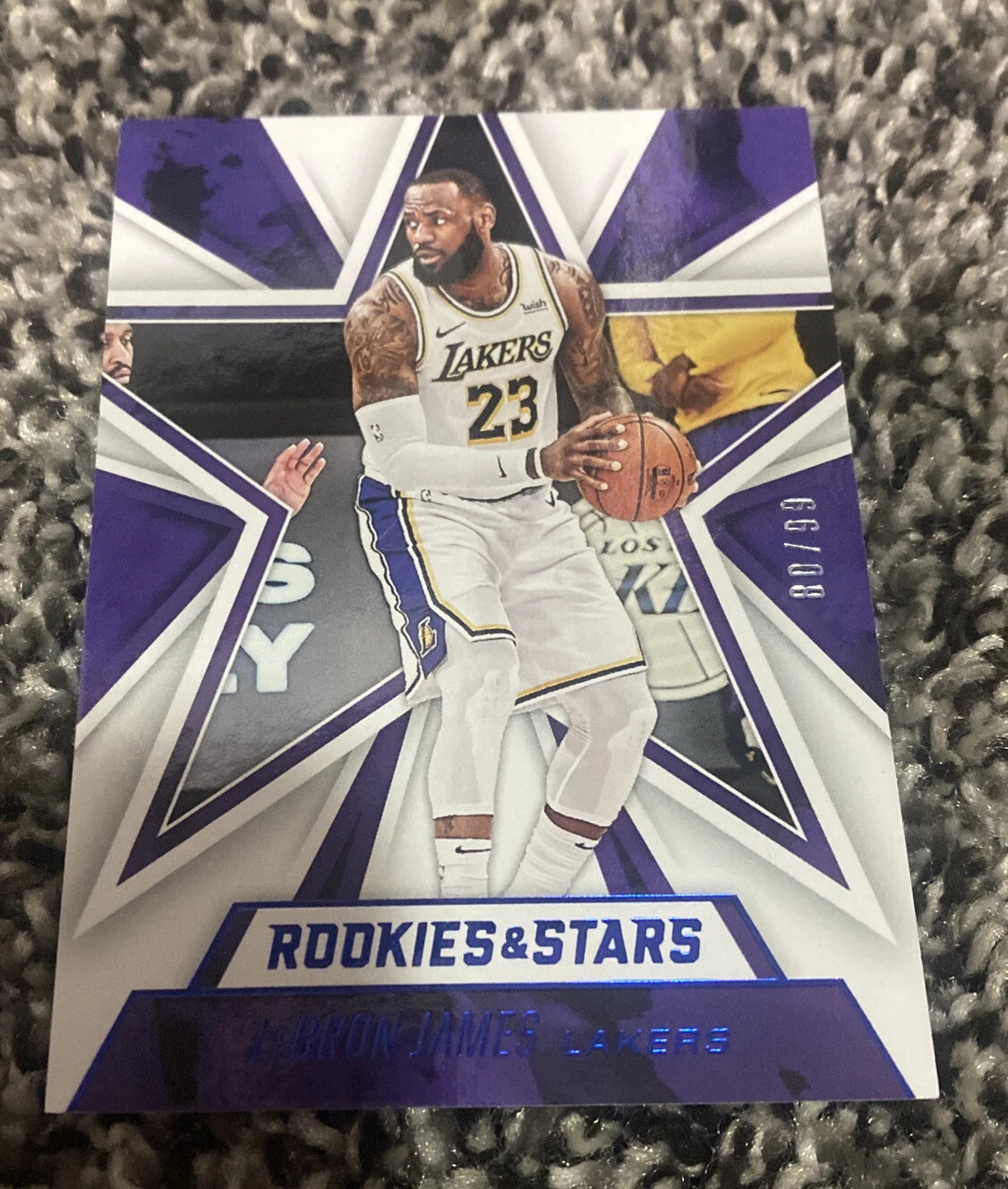 2020-21 Rookies & Stars Chronicles Lebron James purple /99
