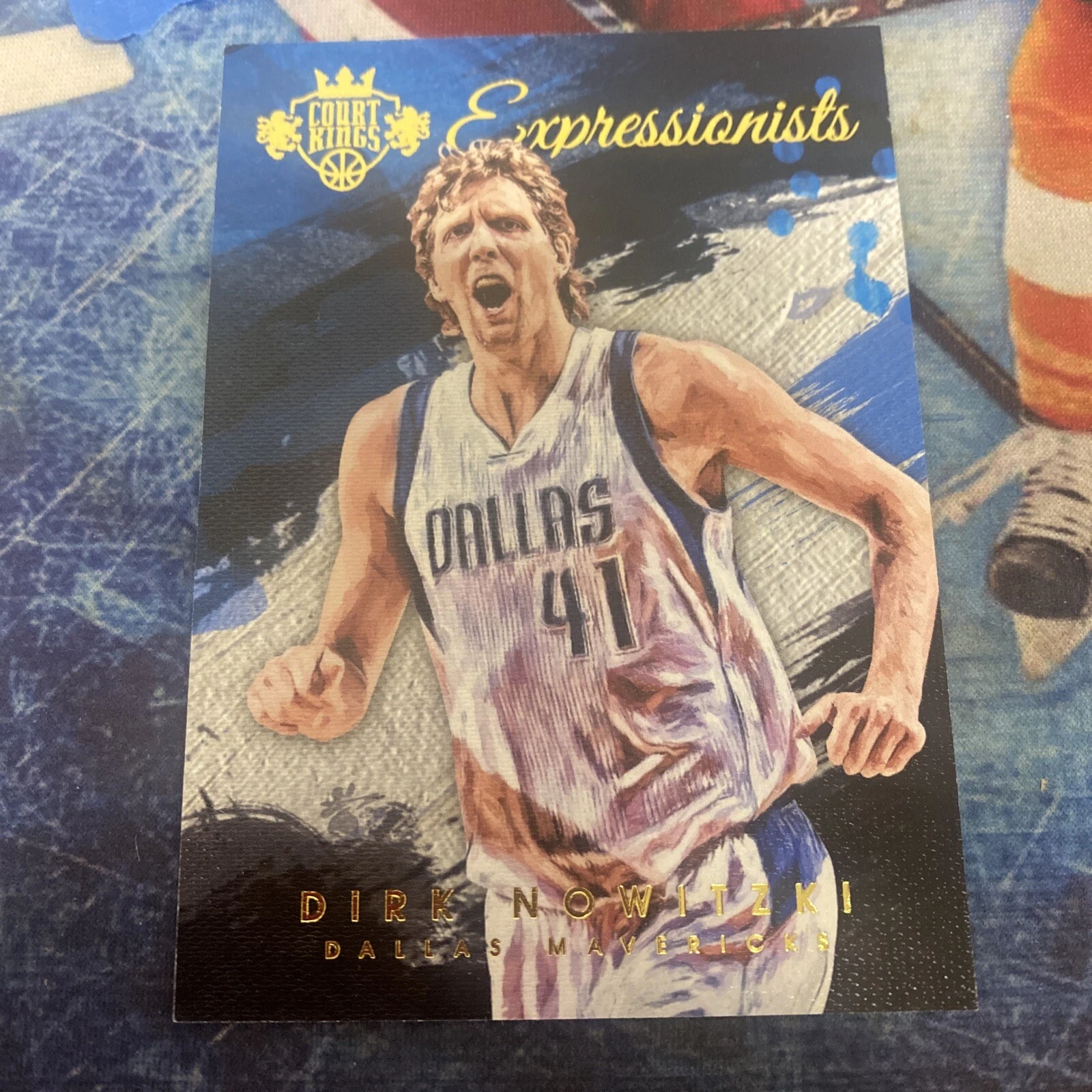 2015-16 Panini Court Kings DIRK NOWITZKI Expressionists RARE DALLAS MAVERICKS
