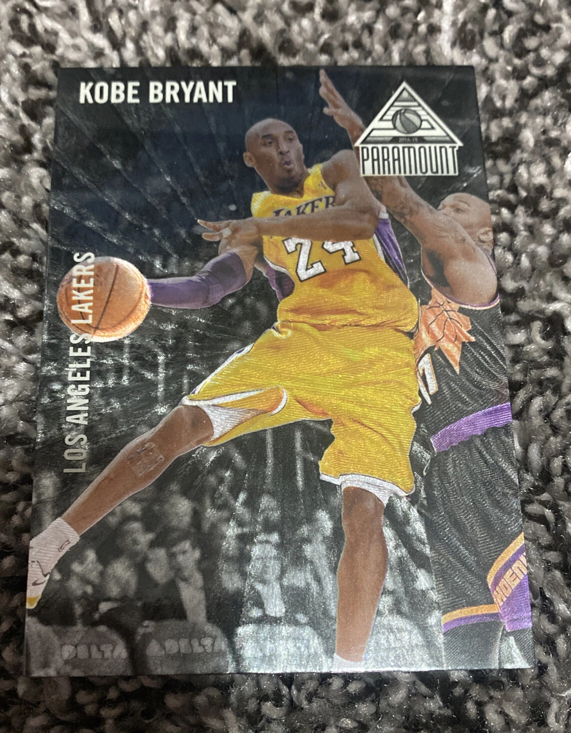 Kobe Bryant 2014-15 Panini Paramount Dufex Card #2 (Los Angeles Lakers) 1
