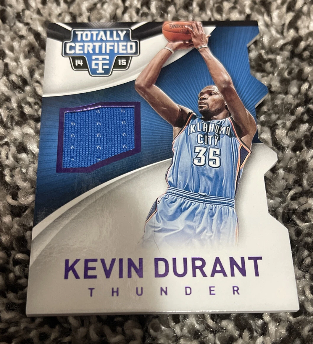 Kevin Durant 2014-15 Totally Certified Jersey ? #148 DIE CUT PURPLE 9/99
