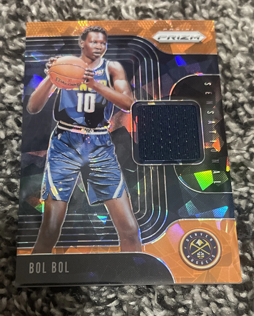 2019 Panini Prizm Sensational Swatches Jersey Orange Ice Bol #SS-BOL Rookie RC
