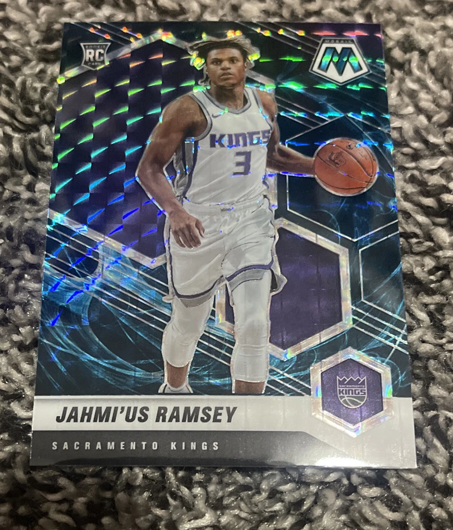 2020-21 Mosaic Prizm Jahmi’us Ramsey #239 Rookie RC Genesis SSP Sacramento Kings
