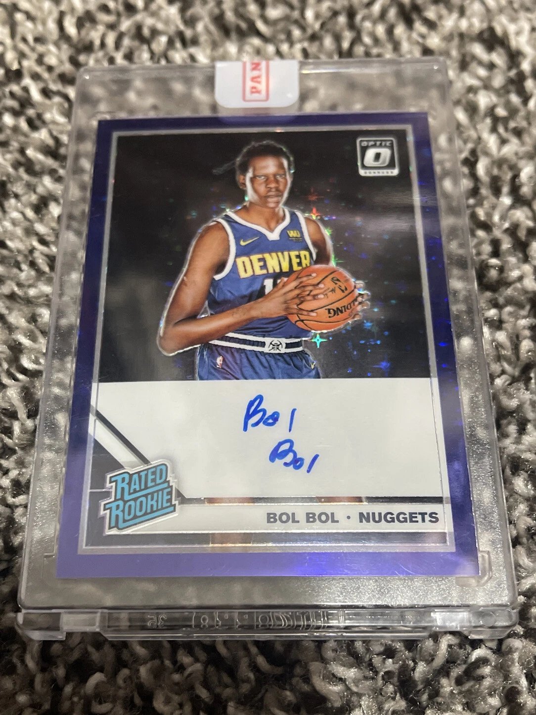 2019 Optic Choice Purple Stars Bol Bol Auto 14/49 SP SEALED
