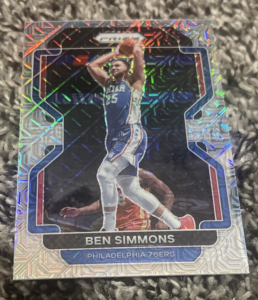 2021-22 Panini Prizm Basketball Ben Simmons MOJO Prizm Ref 20/25 Nets NBA
