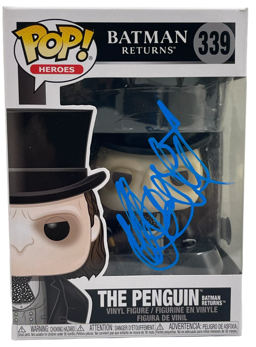 Danny DeVito Signed The Penguin Batman Returns Funko 339 Autograph Beckett
