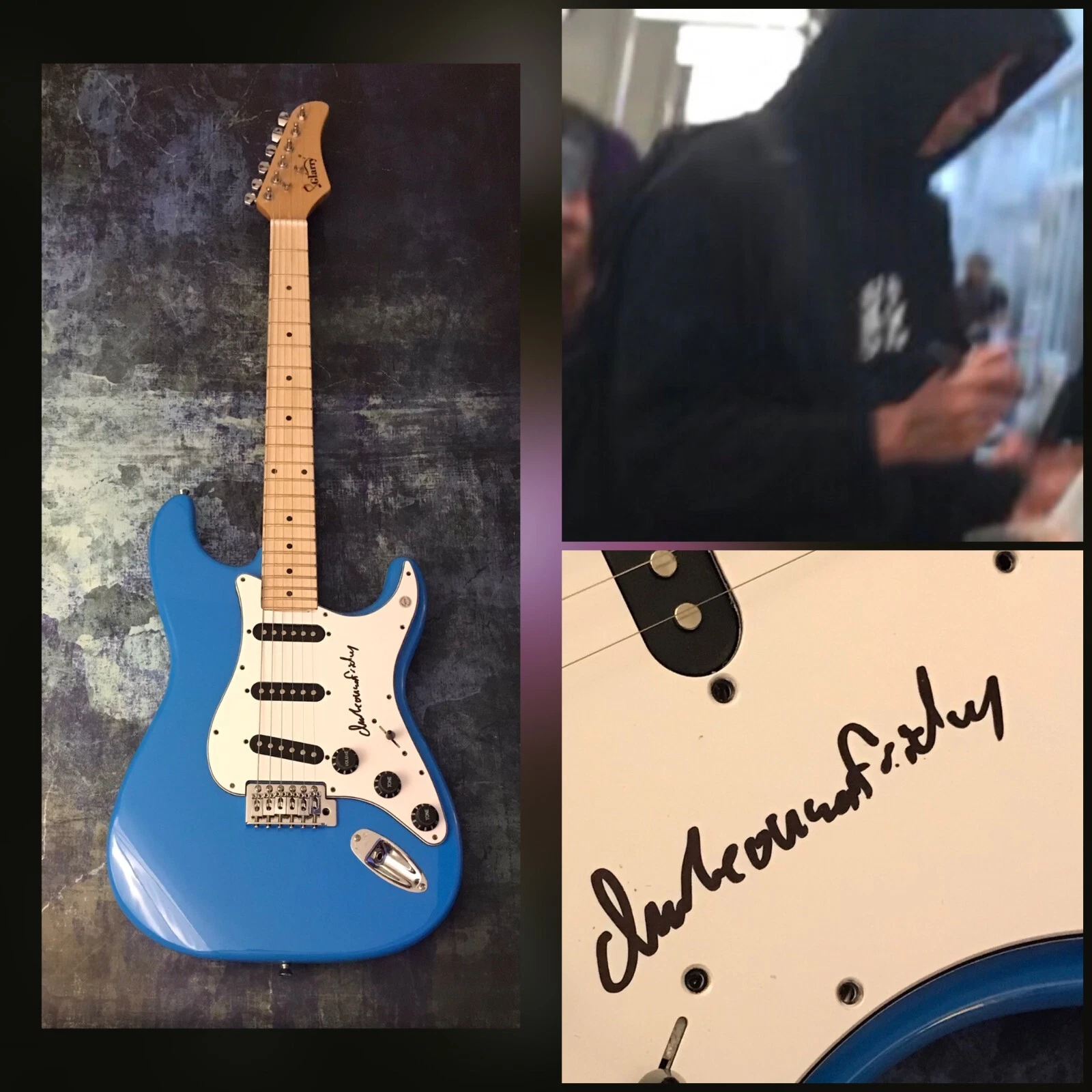 GFA Onnafriday Star Charlie * CHARLIEONAFRIDAY * Signed Electric Guitar COA
