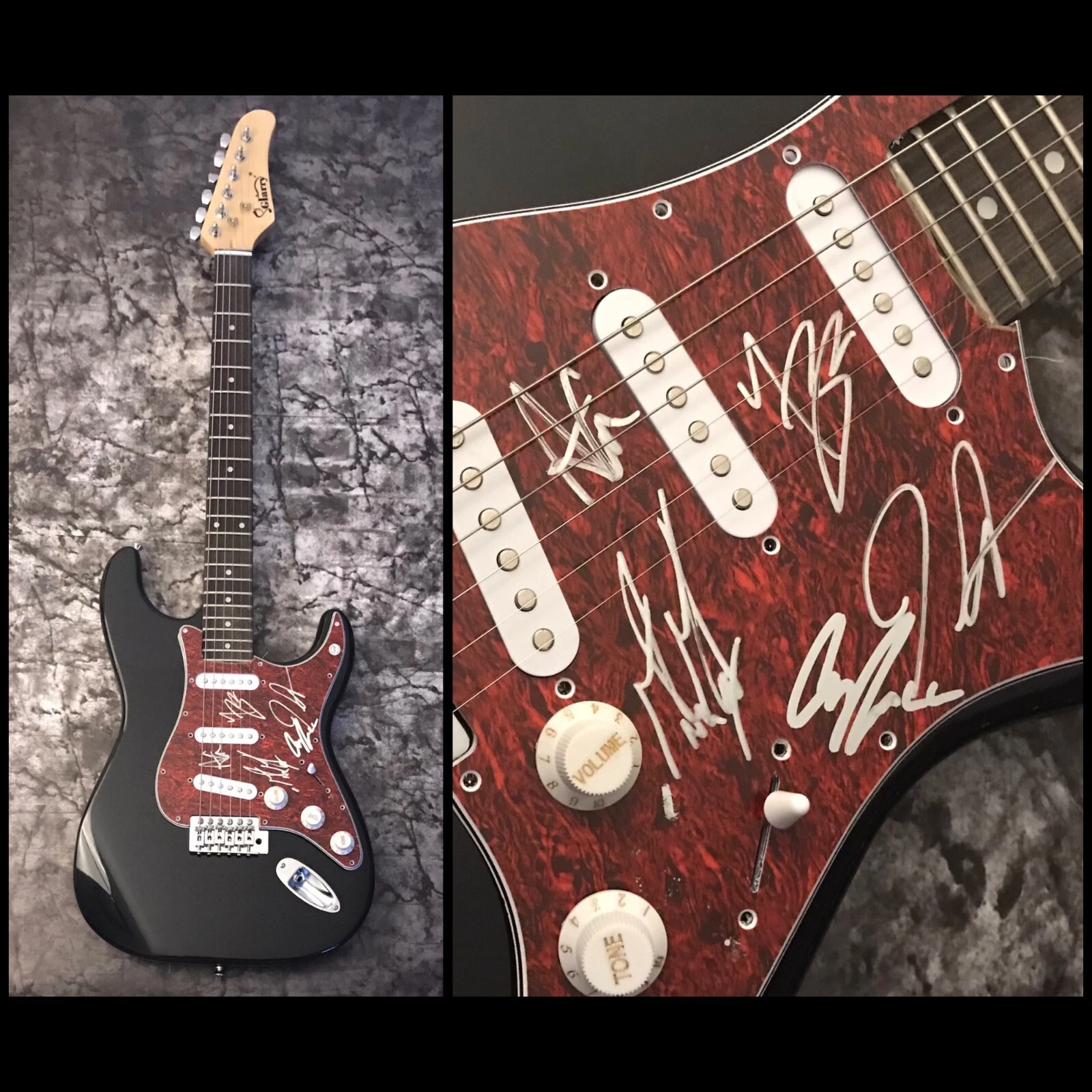 GFA Mr. Cadillac x5 Band * MAC SATURN * Signed Electric Guitar COA
