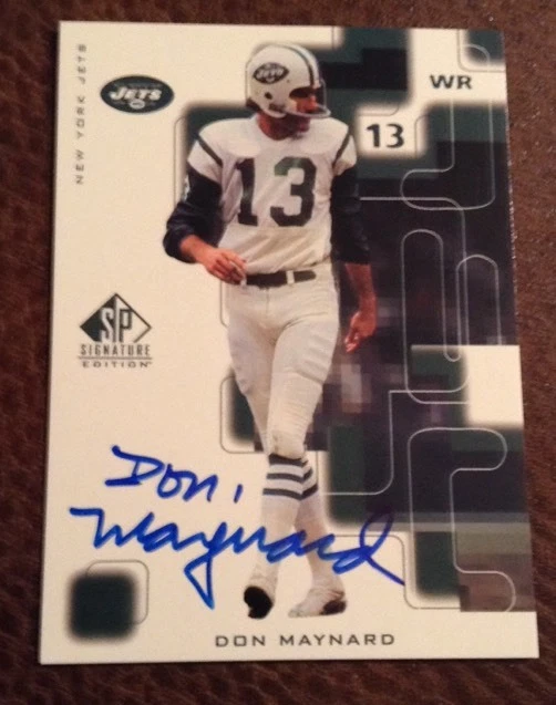 DON MAYNARD 1999 SP SIGNATURE EDITION AUTO
