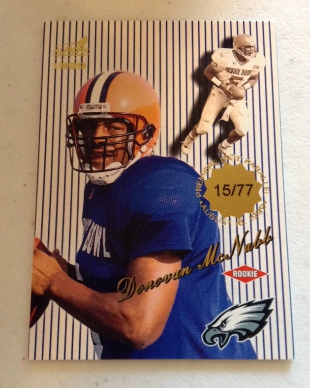 1999 Aurora Premiere Date #111 Donovan Mcnabb Rc 15/77 Ssp Wow Very Rare
