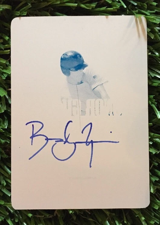 2014 Leaf Valiant Baseball Bradley Zimmer Cyan Printing Plate #1/1
