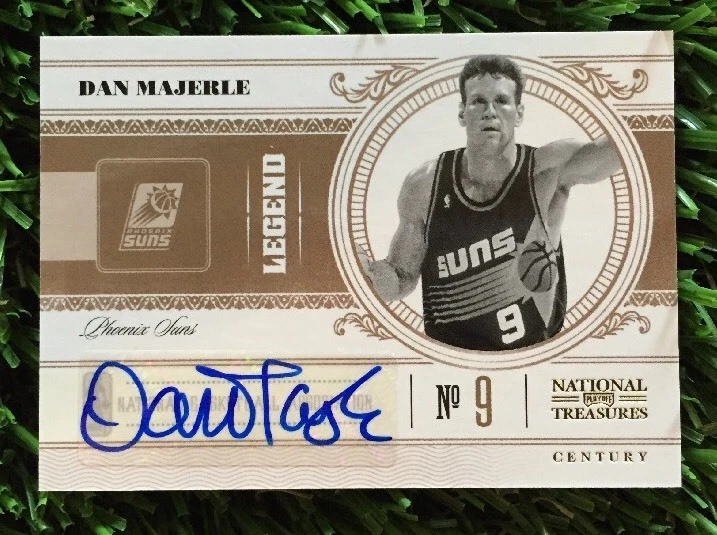 2010-11 Playoff National Treasures Century DAN MAJERLE Legend Auto #D 46/99 SUNS
