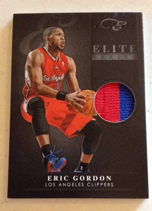 2011-12 Elite Black Box Elite Series Patch ERIC GORDON 6/25 Sp
