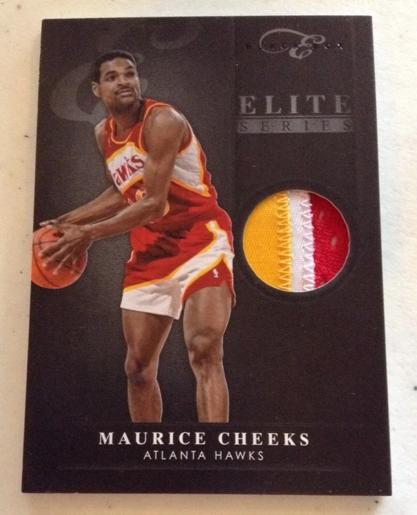 2011-12 Elite Black Box Elite Series 3 Clr Patch Maurice Cheeks 2/25 Sp
