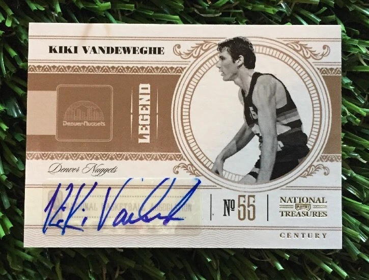 2011 Playoff National Treasures Authentic Kiki Vandeweghe Auto #ED /99
