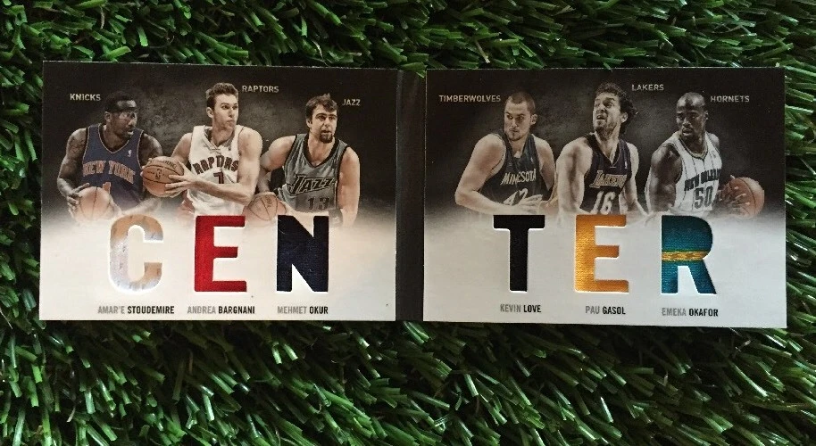 2011-12 Preferred CENTER Book #2 LOVE GASOL OKAFOR BARGNANI OKUR #ED /199
