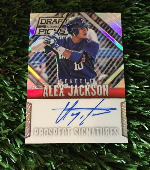 2014 Panini Prizm Perennial Draft Picks Autograph Alex Jackson Yankees
