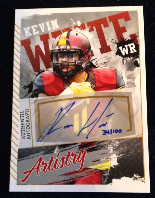 2015 SAGE HIT Artistry Autographs #ART22 Kevin White/100
