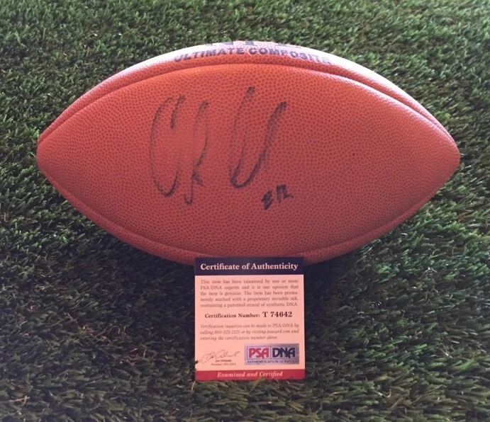Colts Andrew Luck Authentic Signed Wilson NFL Football PSA/DNA #T74642
