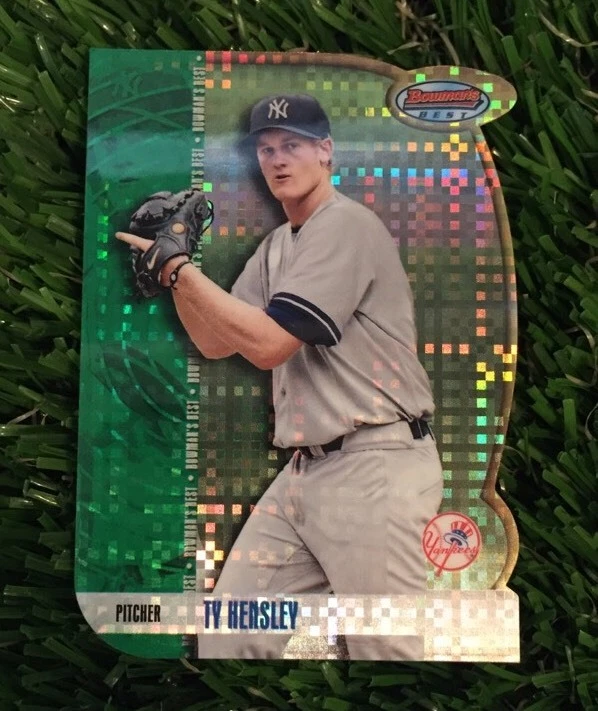 TY HENSLEY 2012 BOWMANS BEST XFRACTOR DIE-CUT #ED /25 SP
